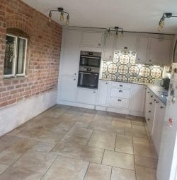 Full farmhouse kitchen renovation completed recently.
